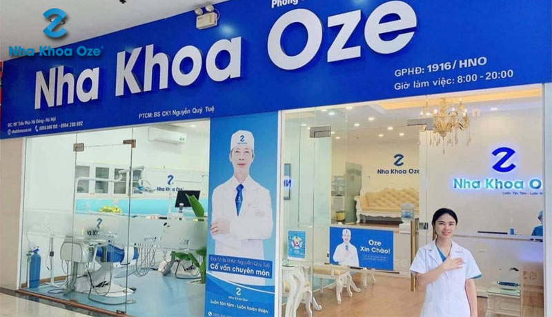 Phòng khám nha khoa OZE Trần Phú, Hà Đông