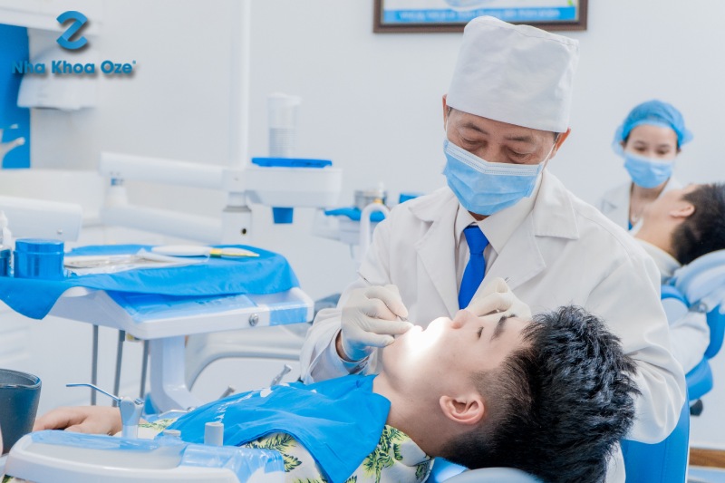 Lấy cao răng tại nha khoa OZE