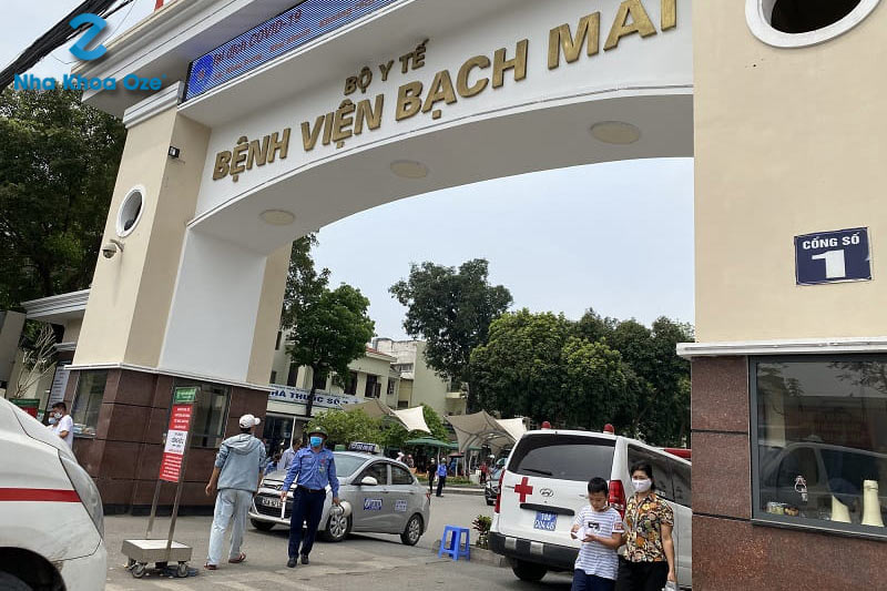 Bệnh viện Bạch Mai cũng là nơi lấy cao răng quen thuộc