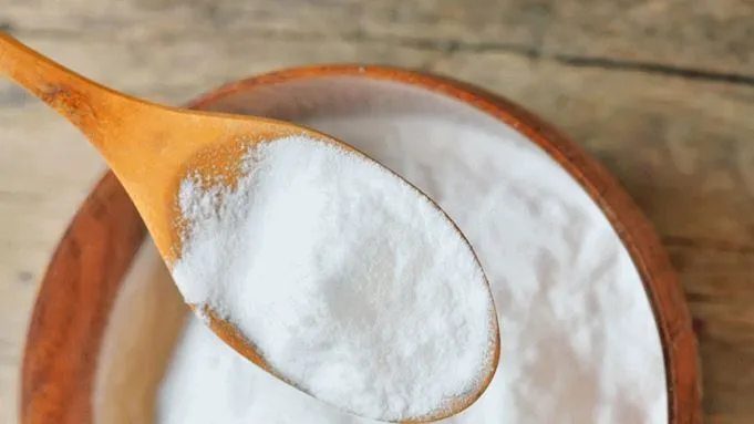 Hỗn hợp baking soda và muối