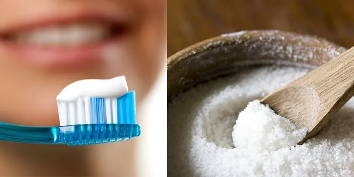 Bạn cũng có thể đánh răng với muối
