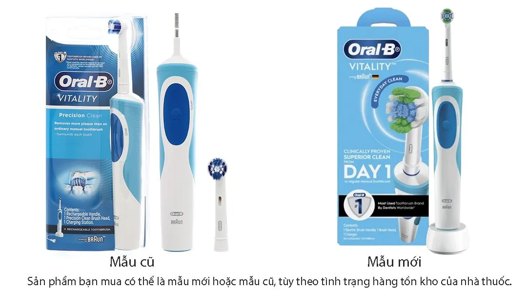 Bàn chải đánh răng điện Oral B Braun