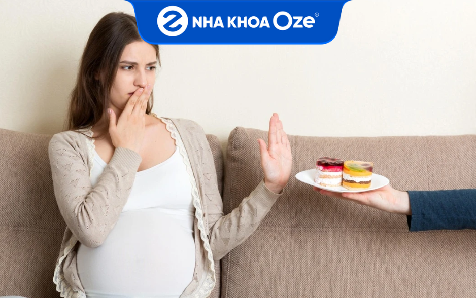 Cao răng gây sâu răng, ảnh hưởng nhiều đến việc ăn uống của mẹ bầu