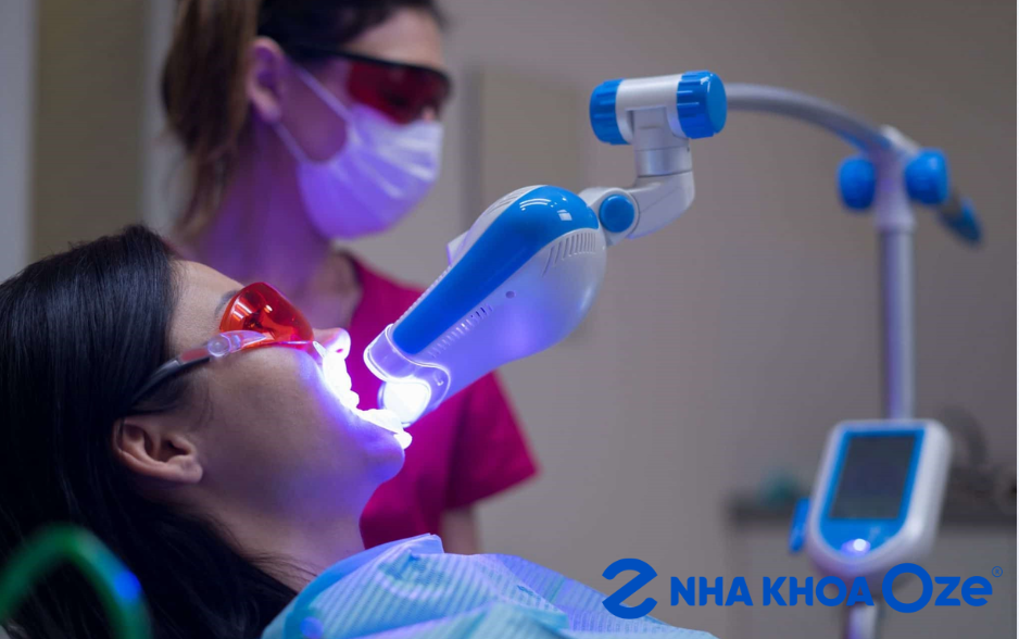 Làm trắng răng với công nghệ tại nha khoa