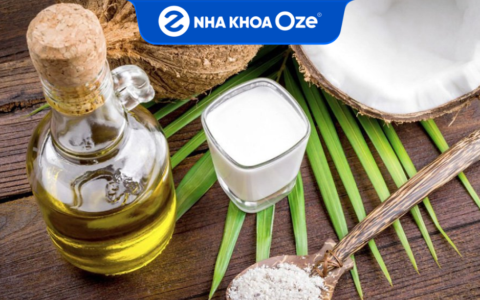 Lấy cao răng bằng muối và dầu dừa được nhiều người ưa chuộng