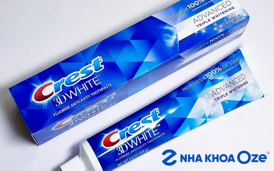 Một loại kem đánh răng trắng răng