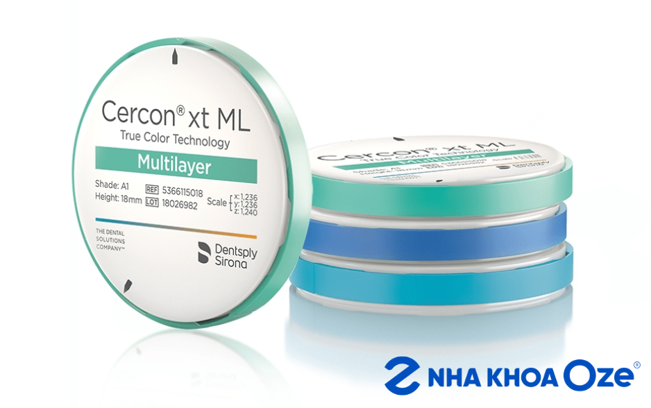 Dòng răng sứ Cercon rất được ưa chuộng