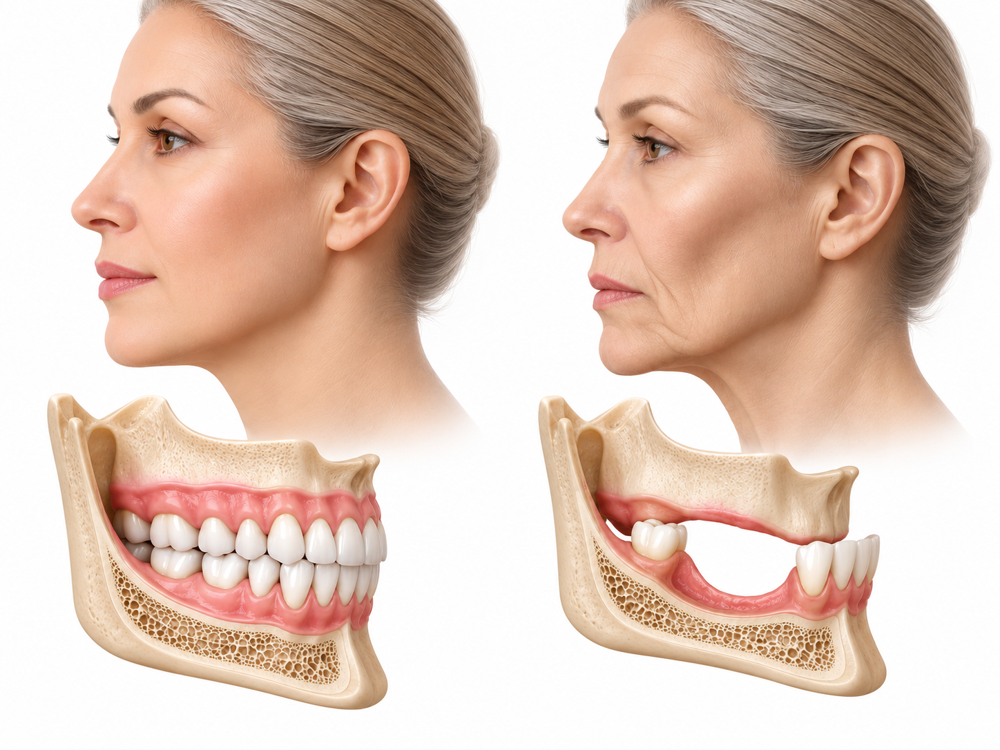 Khuôn mặt lão hóa sớm