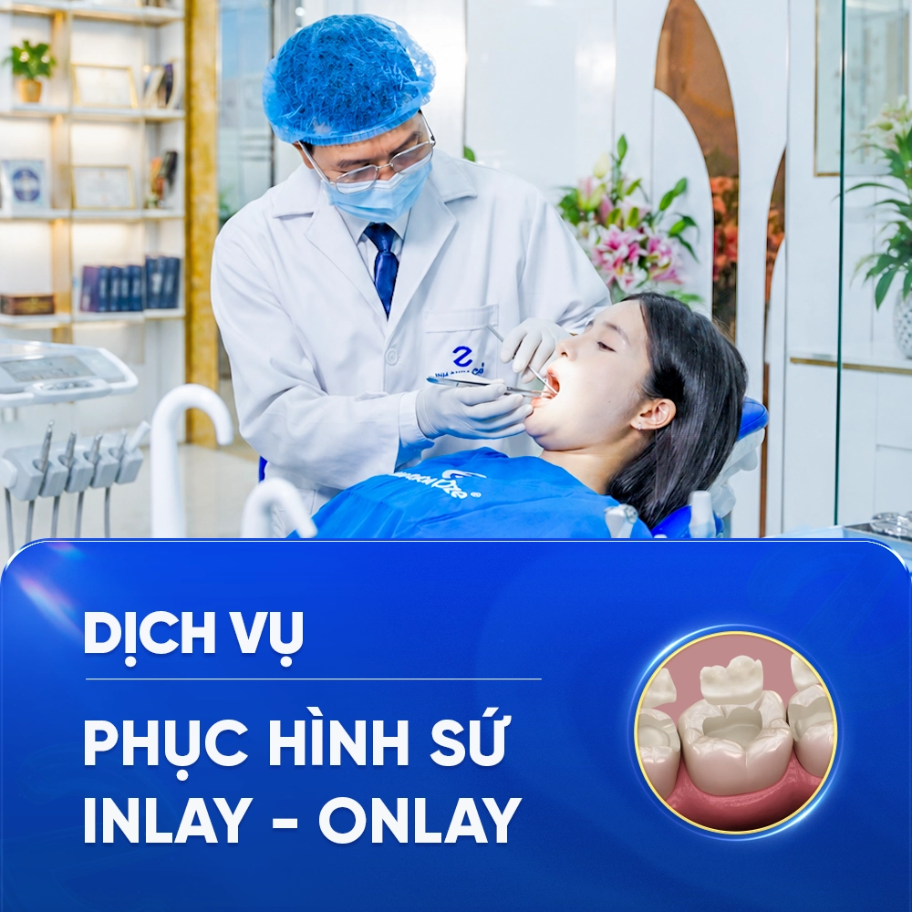 PHỤC HÌNH SỨ INLAY-ONLAY