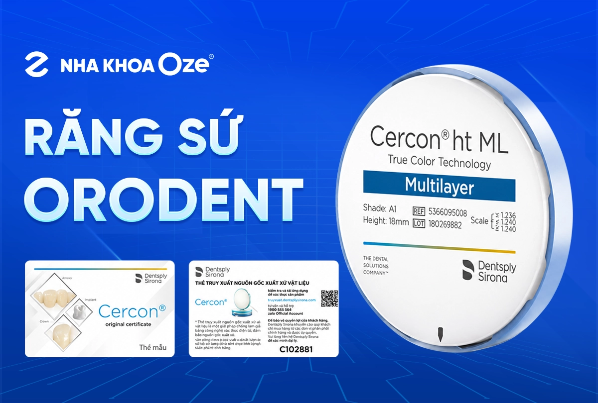 Răng sứ Orodent