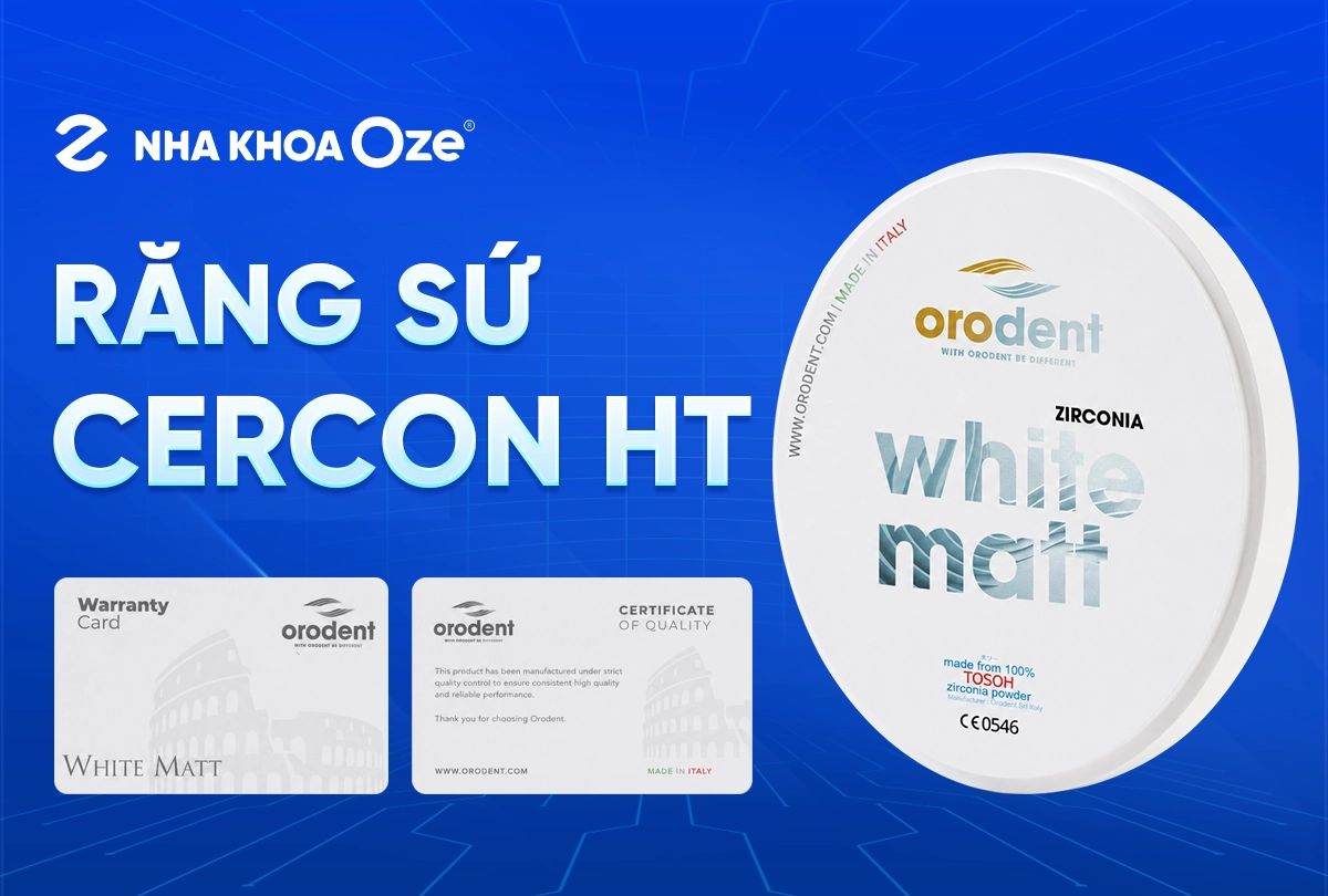 Răng sứ Cercon HT